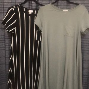 LulaRoe carly dress bundle size xs